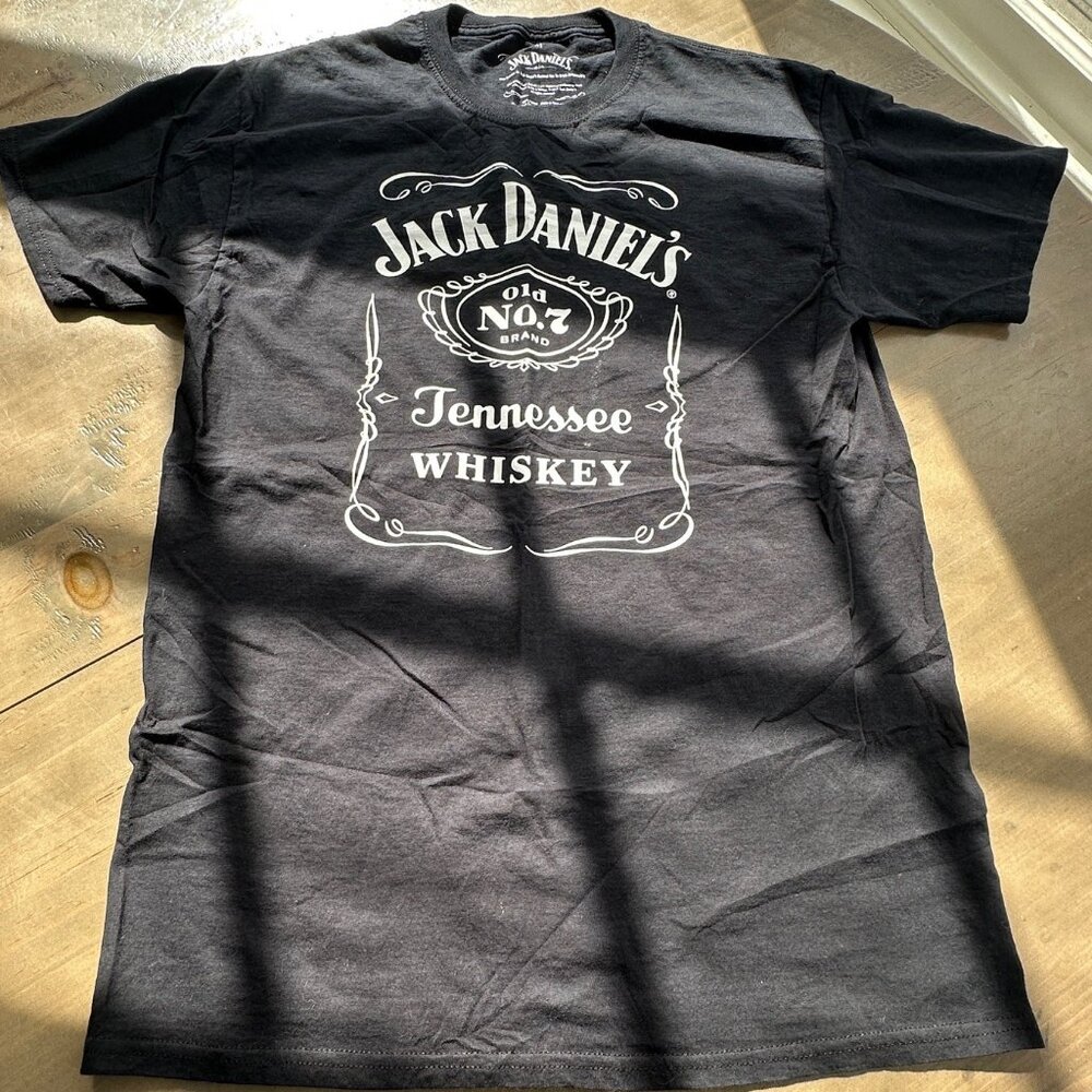 AUTHENTIC JACK DANIELS 100% COTTON SHIRT MENS MEDIUM